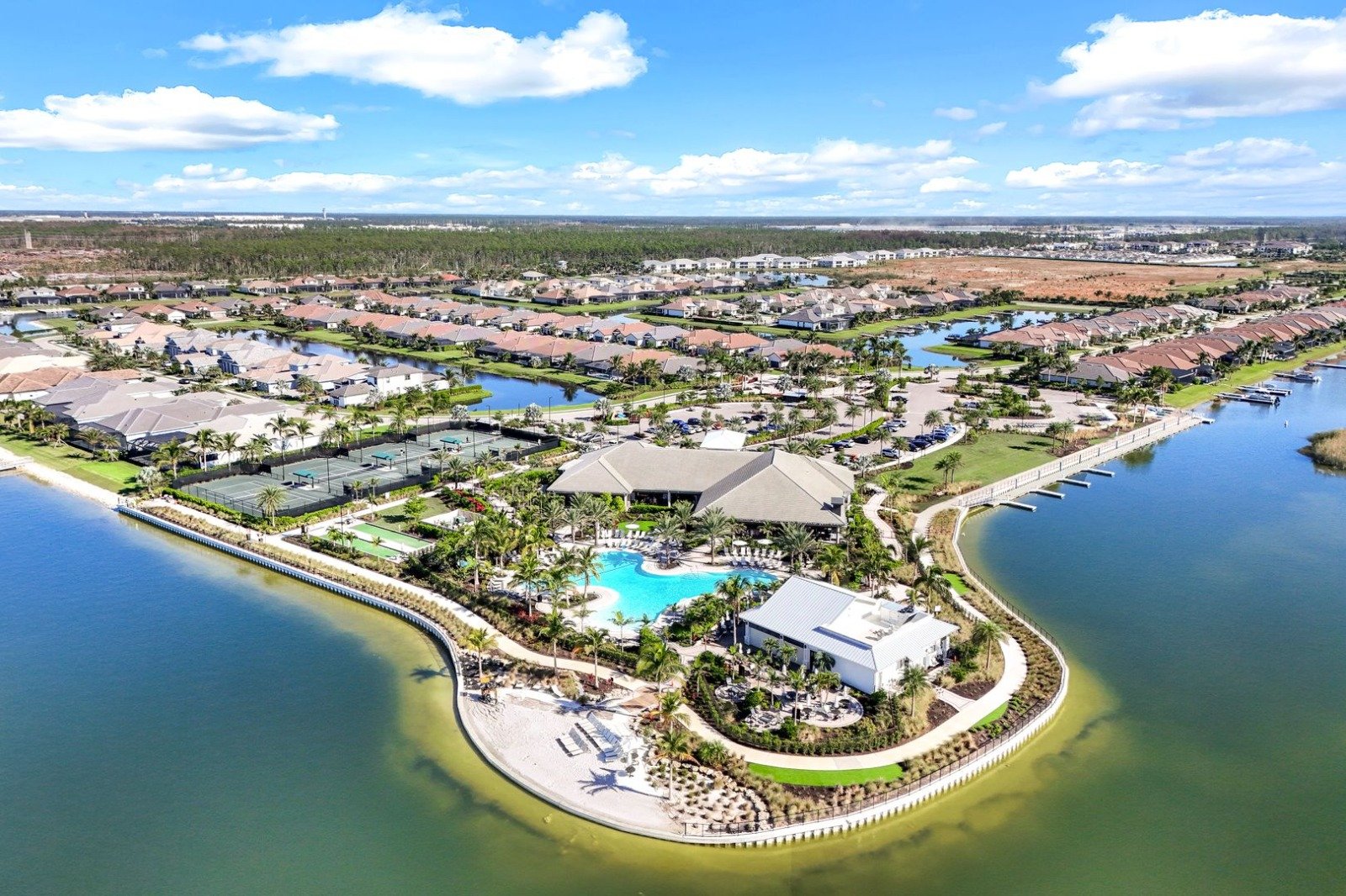 Luxury waterfront homes in Naples FL showcasing real estate in Southwest Florida