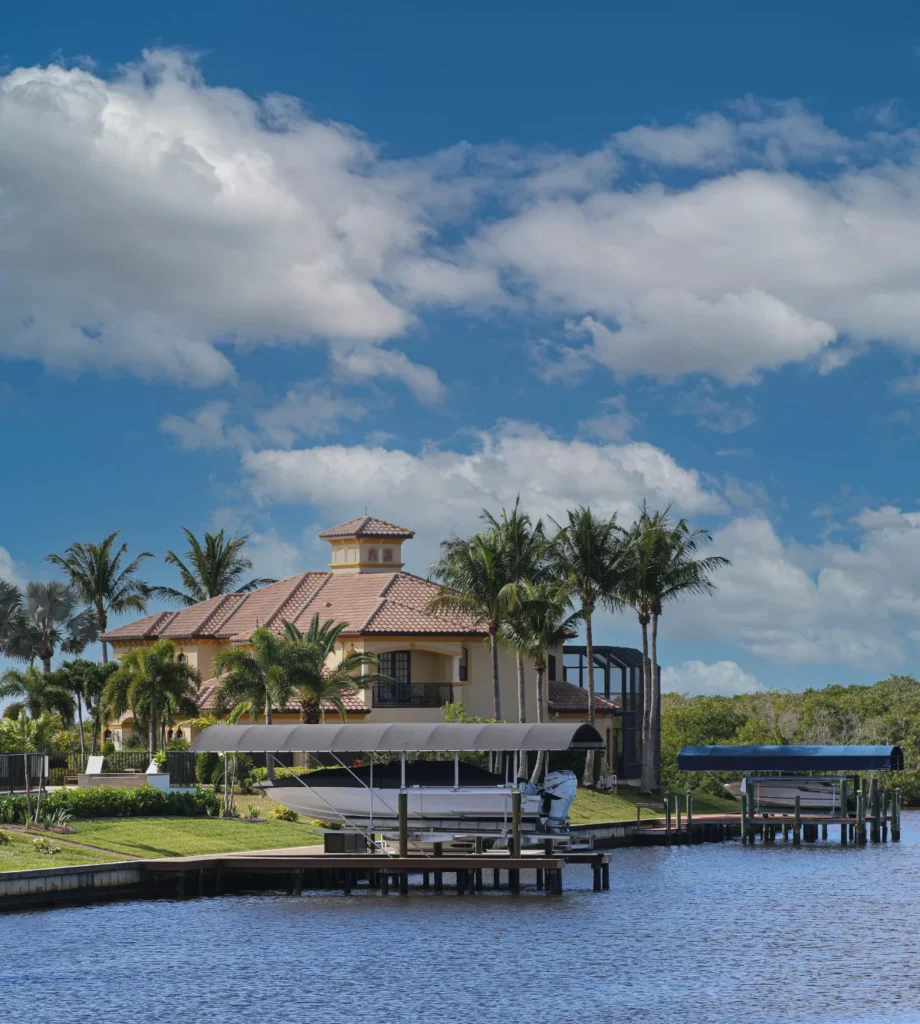 Homes for sale in Port Royal Naples FL with private dock and waterfront lifestyle