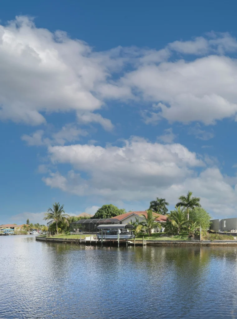 luxury homes near Marco Island in Naples Florida coastline